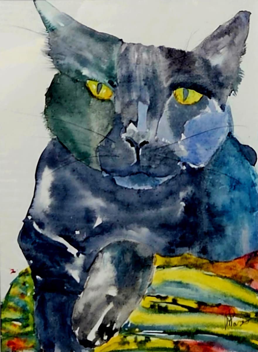 Bags — watercolor by Nikki Paris